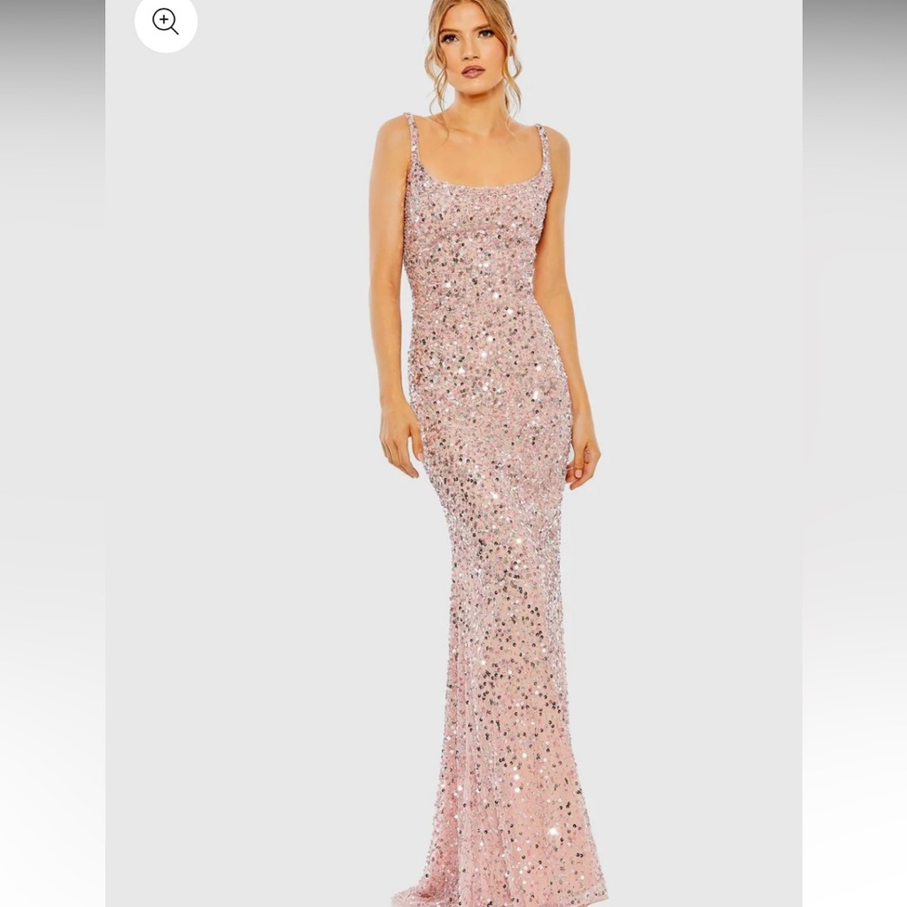 Mac Duggal 12 style 10705 pink gown